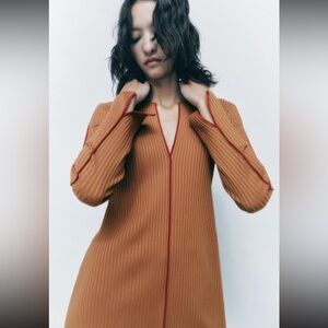 ZARA women’s ribbed t-shirt